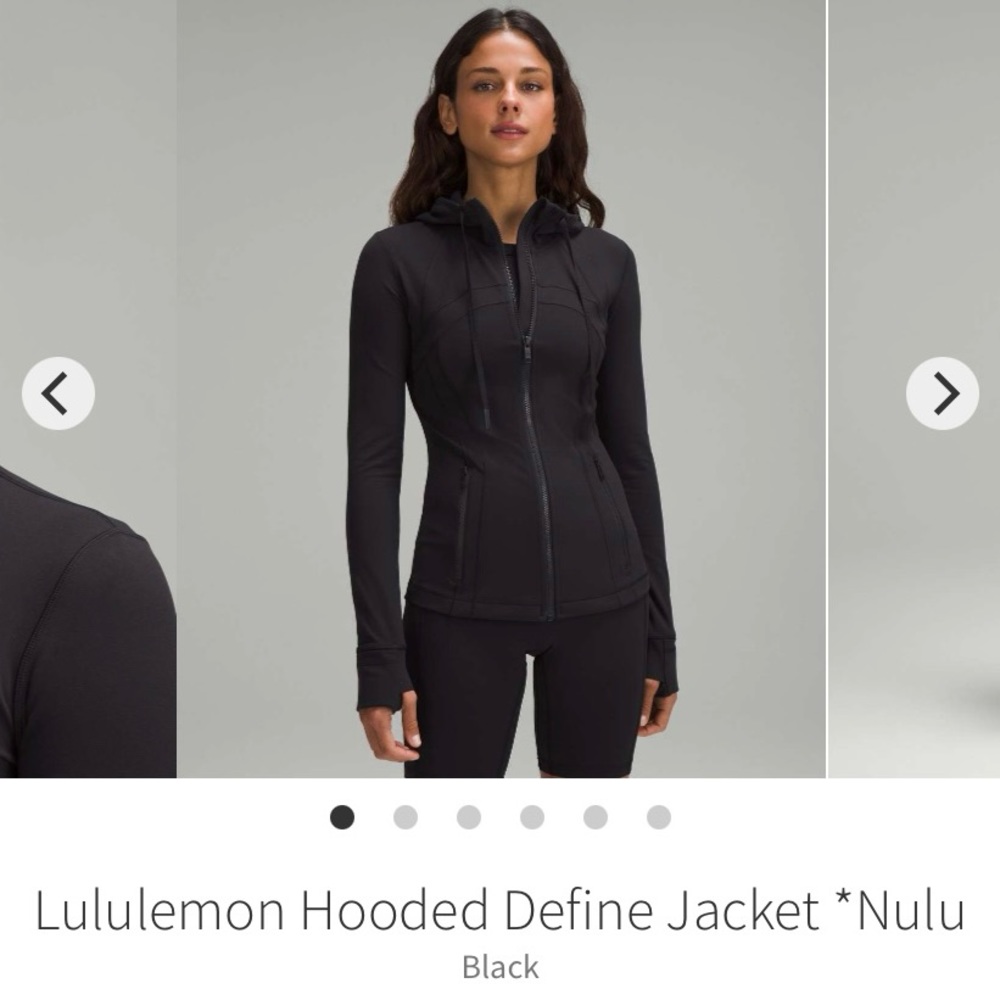 Lululemon Hooded Define 🖤